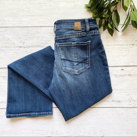 BKE Buckle Bootcut Jeans Gabby Dark Wash XL Length